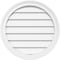 Ekena Millwork Round Surface Mount PVC Gable Vent: Non-Functional, w/ 2"W x 1-1/2"P Brickmould Frame, 20"W x 20"H GVPRO20X2002SN - alternate 1